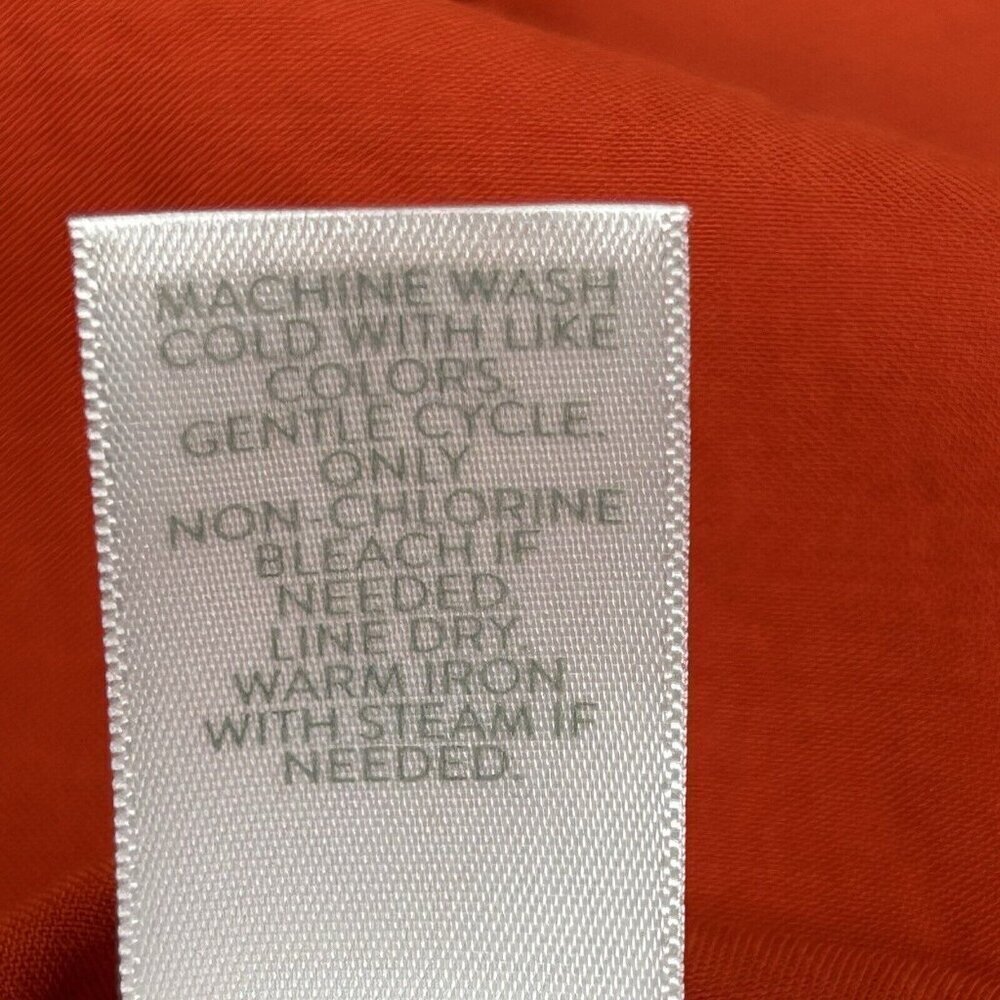 J Jill Top Rust 2x Soft Luxe Button-Front Shirt I… - image 7